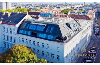 Penthouse kaufen in 1180 Wien, Luxuriöses 5-Zimmer-Penthouse mit 2 Terrassen und Aufzug direkt in die Wohnung