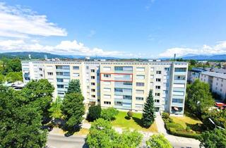 Wohnung kaufen in Berg, 9020 Klagenfurt, Helle 3-Zimmer-Eigentumswohnung mit Westloggia, Parkplatz und Gartenanlage in Klagenfurt-Welzenegg