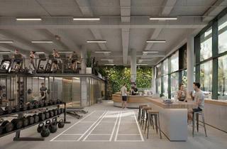 Gewerbeimmobilie mieten in 6500 Landeck, Loftartige Fitnessfläche mit Galerie im Erdgeschoss | atrium3, Fitnesscenter im Smart-Building in Landeck-Bruggen