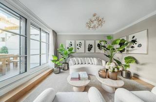 Wohnung kaufen in Kettenbrückengasse 22, 1040 Wien, THE FUSION! Klimatisierter 3-Zimmer-Erstbezug mit exklusiver Designer-Ausstattung und hofseitiger Freifläche