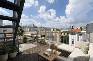 Wohnung mieten in Rochusmarkt, 1030 Wien, 1030! Klimatisierte DG-Wohnung mit Terrasse und Dachterrasse nahe Rochusmarkt! Erstbezug nach Generalsanierung!