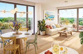 Wohnung kaufen in Hauptstraße 120B /7, 8301 Laßnitzhöhe, Wohnen mit Logenplatz: 81 m², 21 m² Südbalkon, Freier Blick - Erstbezug am Sonnenhang