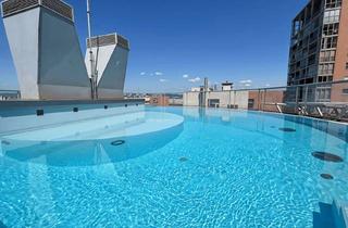 Wohnung mieten in Hertha-Firnberg-Straße 16, 1100 Wien, 3-Zimmer-Wohnung mit Großer Loggia, Dachpool, Concierge-Service, Gym & Sauna am Wienerberg