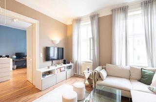 Wohnung kaufen in Kardinal-Nagl-Platz, 1030 Wien, Klassischer Altbautraum mit Zukunft: Stilvolle 3-Zimmer-Wohnung im Herzen des 3. Bezirks (Inkl. Klimaanlagen-Freigabe & Lift-Projekt!)
