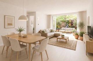 Wohnung kaufen in 1210 Wien, Lichtdurchflutete 2-Zimmer-Gartenwohnung mit Terrasse, Loggia und Eigengarten – ca. 31 m² Freifläche nahe der Alten Donau