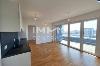 Wohnung mieten in 4020 Linz, Wohnen über den Dächern von Linz - KOMPAKTE 2 Zi-Wohnung mit Blick zur GRÜNEN MITTE!