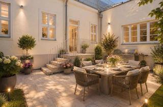 Wohnung kaufen in Donau, 1220 Wien, Großzügige Gartenresidenz mit Hauscharakter – einzigartiges Wohngefühl mit ca.180 m² Eigengarten nahe der Alten Donau