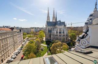 Penthouse kaufen in 1090 Wien, Penthouse mit einzigartigem Blick auf die Votivkirche