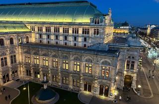 Wohnung mieten in 1010 Wien, Blick auf die Staatsoper - Exklusive Stadtwohnung mit Air condition - 3 Schlafzimmer