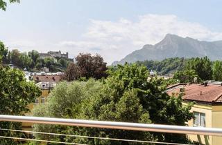 Wohnung kaufen in 5020 Salzburg, Logenplatz über Salzburg!Dachterrassenwohnung mit Festungs- und Bergblick