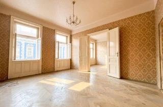 Wohnung kaufen in Schöffelgasse, 1180 Wien, Renovierungsbedürftige Altbauwohnung mit Lager - Gersthof