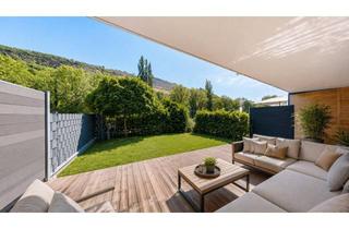 Wohnung kaufen in 1230 Wien, Grün, ruhig, Privatsphäre: Gartenwohnung am Fuß des Wienerwaldes ganzjährig nutzbarer Terrasse | Parken