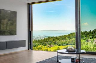 Haus kaufen in 6858 Bildstein, Modernes Reihenmittelhaus mit Seesicht, Pool und Alpenkulisse!