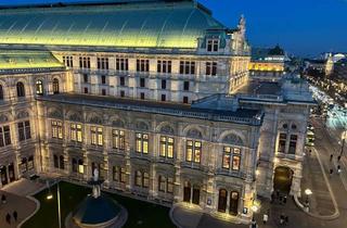 Wohnung mieten in 1010 Wien, Blick auf die Staatsoper - Exklusive Stadtwohnung mit Air Condition - 3 Schlafzimmer