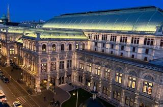 Wohnung mieten in Opernring, 1010 Wien, Blick auf den Opernring - Exklusive Stadtwohnung mit Air Condition