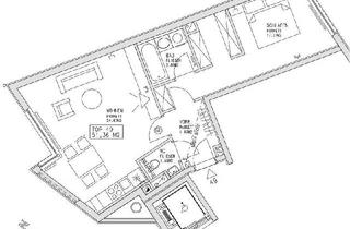 Wohnung mieten in Siebenbrunnengasse, 1050 Wien, 2-Zimmer-Wohnung nähe Rudolf Sallinger Park