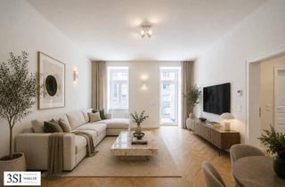 Wohnung kaufen in Friedrich-Engels-Platz 20, 1200 Wien, Eleganter Erstbezug mit Fischgrätparkett und Freifläche