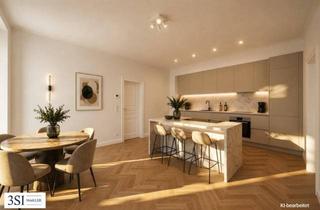 Wohnung kaufen in Friedrich-Engels-Platz 20, 1200 Wien, Stilvoller Erstbezug mit sonnigem Balkon in der Brigittenau