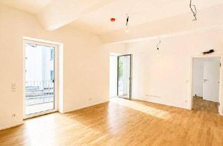 Wohnung kaufen in 1020 Wien, Stilvolle Erstbezugswohnung mit Loggia in absoluter Ruhelage im 2. Bezirk