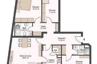 Wohnung kaufen in 2620 Neunkirchen, TOP PREIS 148.000 Euro, 4-Zi Wohnung 99m², renoviert, WG-tauglich, NEUNKIRCHEN