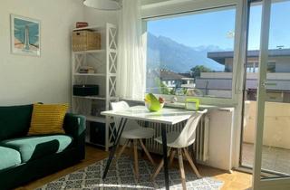 Wohnung mieten in Höttinger Au, 6020 Innsbruck, Vollmöblierte Wohnung mit Panoramablick in Innsbruck KURZZEITMIETE