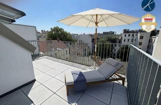 Wohnung mieten in 1210 Wien, Bahnhof Floridsdorf + U6: Hochwertige Erstbezug-Terrassenwohnung in Ruhelage - inkl. Tiefgaragenplatz!