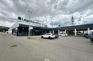 Büro zu mieten in 2000 Stockerau, Retail- und/oder Lagerfläche mit Freiverkaufsfläche und Freilagerfläche in zentraler Lage in Stockerau