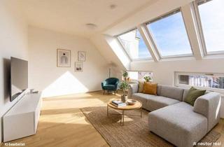 Wohnung mieten in Leopold-Ernst-Gasse, 1170 Wien, LICHTDURCHFLUTETE DACHGESCHOSSWOHNUNG - TERRASSE MIT TRAUMHAFTEM BLICK ÜBER WIEN - IN BESTER LAGE DES 17. BEZIRKS