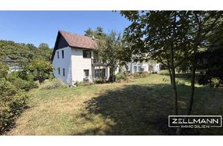 Einfamilienhaus kaufen in 1130 Wien, Grünes Wohnen in Hietzing – Liegenschaft mit Grundstück, Substanz und Entwicklungspotenzial nahe dem Lainzer Tiergarten | ZELLMANN IMMOBILIEN