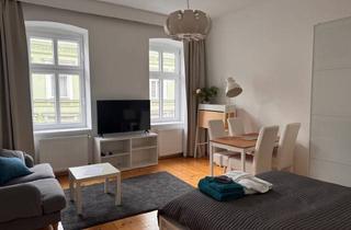 Wohnung mieten in 1150 Wien, Lichtdurchflutete Studentenwohnung mit Gemeinschaftsgarten