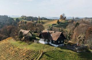 Haus kaufen in Kranach, 8463 Leutschach, Südsteiermark: Zwei Exklusive Landhäuser - ein Winzerhaus und ein Kellerstöckl - mit Drei Wohneinheiten Plus Whirlpool, Außensauna und ein Schöner Blick Über die Weinberge!
