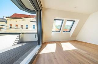 Anlageobjekt in Kettenbrückengasse 1/28, 1050 Wien, Essenz No. 1 - 58 m² Erstbezug im 1. DG mit Wenig Schrägen | 7 m² Terrasse, 2 Zimmer