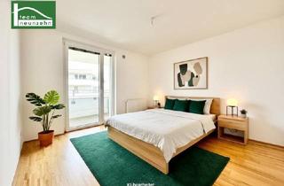Wohnung mieten in Olga-Rudel-Zeynek-Gasse, 8054 Graz, Moderner Wohnkomfort trifft auf grüne Ruhelage - Idyllische 3-Zimmer-Wohnung mit weitläufigen Balkon!