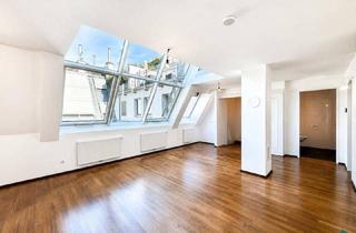 Maisonette mieten in 1010 Wien, Exklusive DG-Maisonette mit Terrasse und spektakulärem Weitblick über Wien