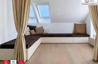 Wohnung mieten in Weitlofgasse, 1180 Wien, Stilvolle Dachterrassenwohnung mit hochwertiger Ausstattung in Währing