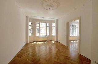 Wohnung mieten in Pasteurgasse, 1090 Wien, Elegante und ruhige 5-Zimmer Altbauwohnung mit separater Küche, kleiner hofseitiger Loggia, 2 Bädern und Kellerabteil
