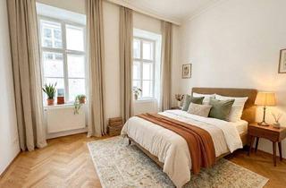 Wohnung kaufen in 1030 Wien, SOMMERAKTION - nur 1,5 % Provision! Stilvolle 4-Zimmer-Altbauwohnung mit großzügigem Grundriss im Botschaftsviertel
