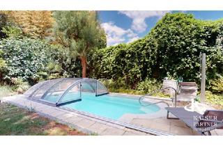 Einfamilienhaus kaufen in Rugierstraße, 1220 Wien, Hochwertiges Einfamilienhaus mit Erdwärmeheizung, großem Garten, Pool und Sauna!