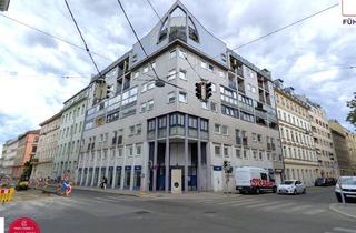 Büro zu mieten in Ramperstorffergasse, 1050 Wien, Vielseitiges Geschäftslokal mit Ca. 375 m² | Ecklage | 15 M Fensterfront | 2 Eingänge | Klimaanlage
