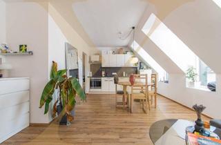 Wohnung mieten in 4040 Linz, Moderne 2-Zimmer-Dachgeschosswohnung mit hochwertiger Küche nahe Lentia zu vermieten!