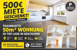 Wohnung mieten in 8101 Sankt Veit, 500€ MIETE GESCHENKT ++ Traumhafte 50m2 Wohnung ++ Parkplatz ++ schnell Termin vereinbaren