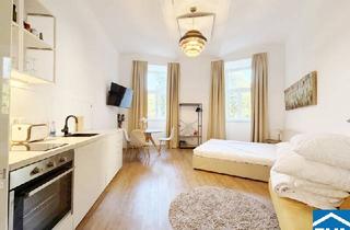 Wohnung kaufen in Obere Donaustraße, 1020 Wien, Stilvolles Studio-Apartment in Bestlage am Augarten und Donaukanal