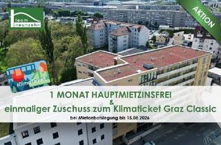 Wohnung mieten in Ungergasse, 8020 Graz, Ihr Rückzugsort in der Stadt – Moderne 2-Zimmer-Wohnung in Innenhofruhelage. - WOHNTRAUM