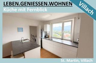 Wohnung kaufen in 9500 Villach-Innere Stadt, KÜCHE MIT FERNBLICK
