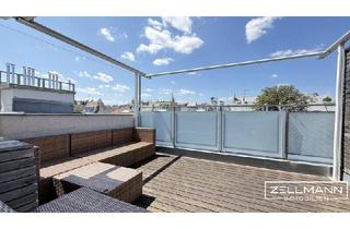 Loft kaufen in 1120 Wien, Stilvolles Dachgeschossjuwel mit Galerie und zwei Terrassen über den Dächern Wiens | ZELLMANN IMMOBILIEN