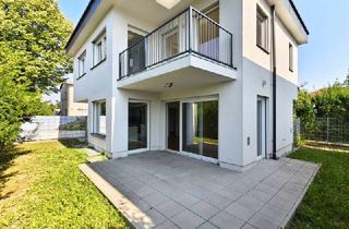 Haus mieten in Ibachstraße, 1220 Wien, Land in Sicht! Modernes Einfamilienhaus mit Balkon, Terrasse und Garten in idyllischer Grünruhelage am Stadtrand