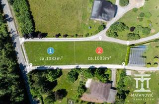 Grundstück zu kaufen in 9072 Wellersdorf, Mehr Raum für Ihren Wohntraum – ca. 1.083 m² Baugrundstück in Wellersdorf