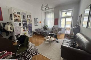 Wohnung kaufen in Neustiftgasse, 1070 Wien, Top Altbauwohnung mit Zwei Balkonen in Best-Lage | bis 03/27 Befristet Vermietet!