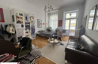 Wohnung kaufen in Neustiftgasse, 1070 Wien, Top Altbauwohnung mit zwei Balkonen in Best-Lage | bis 03/27 befristet vermietet!