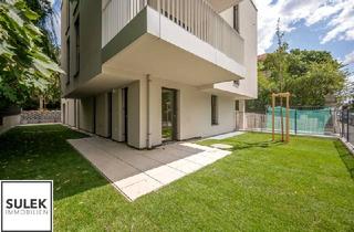 Wohnung mieten in Lautensackgasse, 1140 Wien, Familienfreundlicher, grüner Rückzugsort – 4 Zi. Erstbezug mit Garten und Terrassen | VILLMA – Top 1